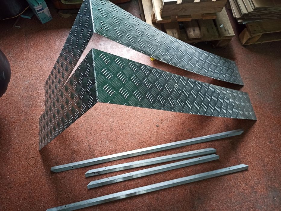 Sprzedam blachę ryflowaną aluminiową