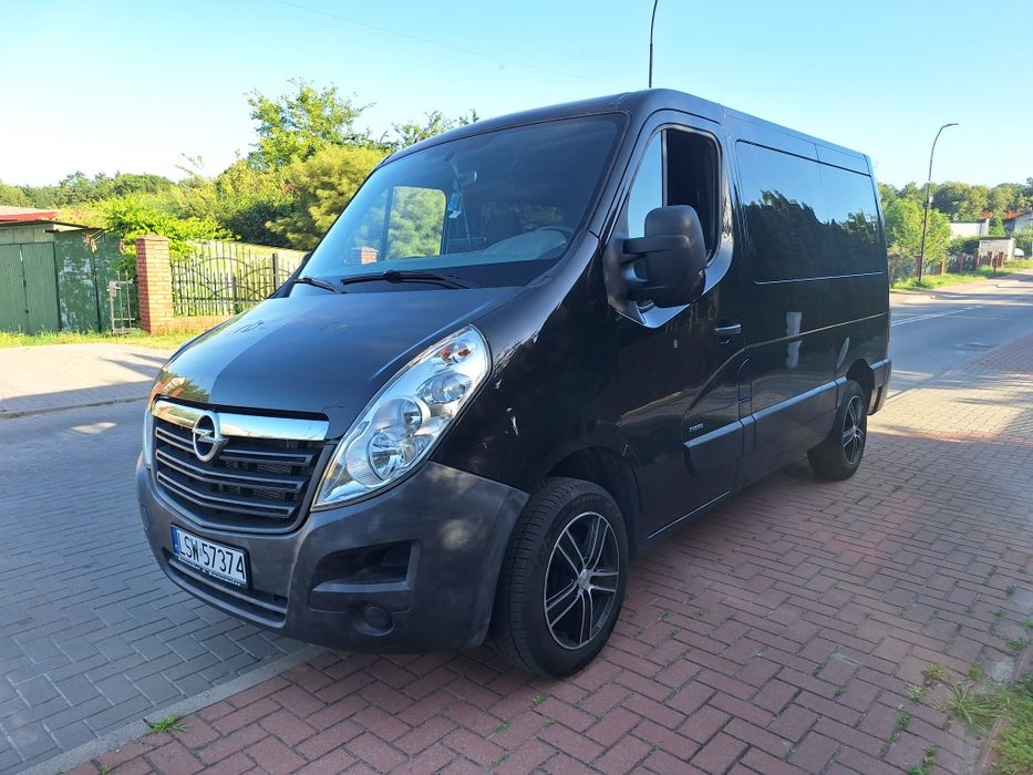 Opel Movano 2 x klima 9 osobowy master