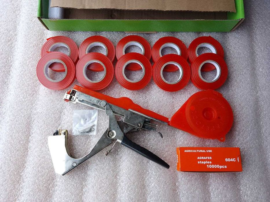 Набор для подвязки винограда, степлер, тапенер Tapetool, Тайвань