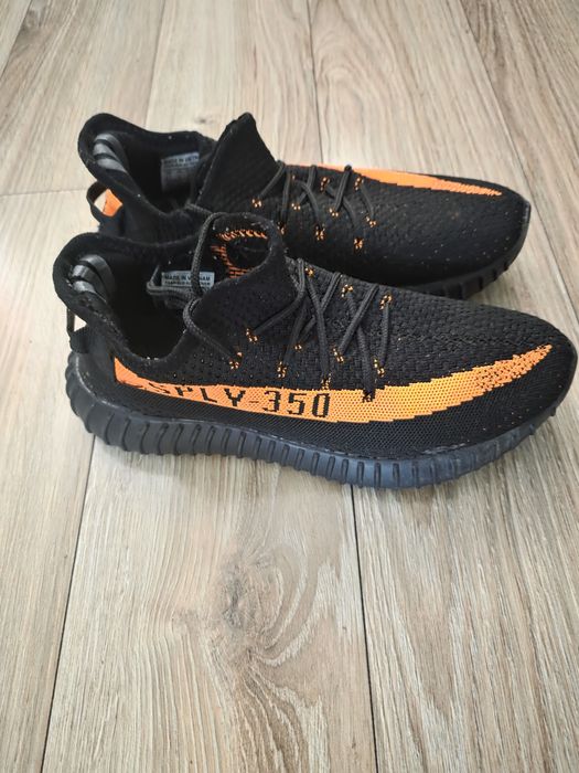Adidas  Yeezy Boost  Czarno Pomaraniczowy  350 V2 r 42