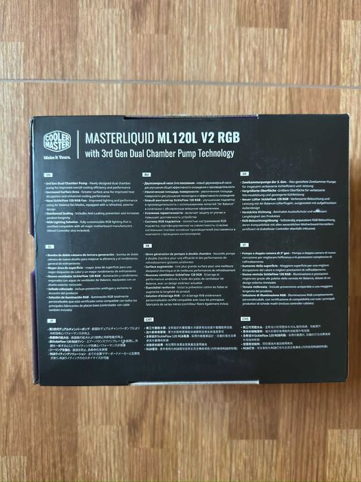 Watercooler Cooler Master MASTERLIQUID ML 120L V2 RGB