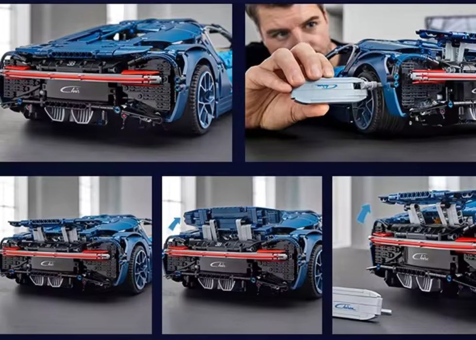 Конструктор аналог Lego Technic Bugatti Chiron (42083).