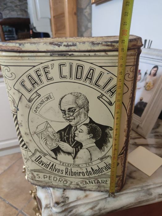 Lata Café Cidália Antiga