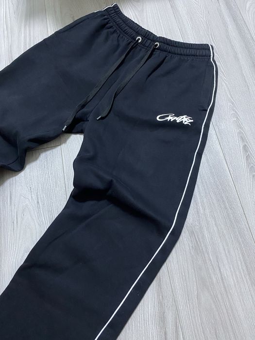 Штани Cortiez M / Кортез М / Чорні / Прямі / Широкі / Black