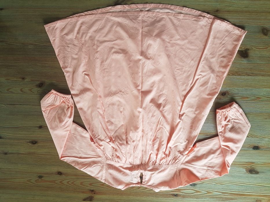 Sukienka VRS 122 cm boho neon pomarańcz