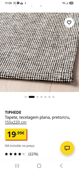 Tapete Ikea 155x220