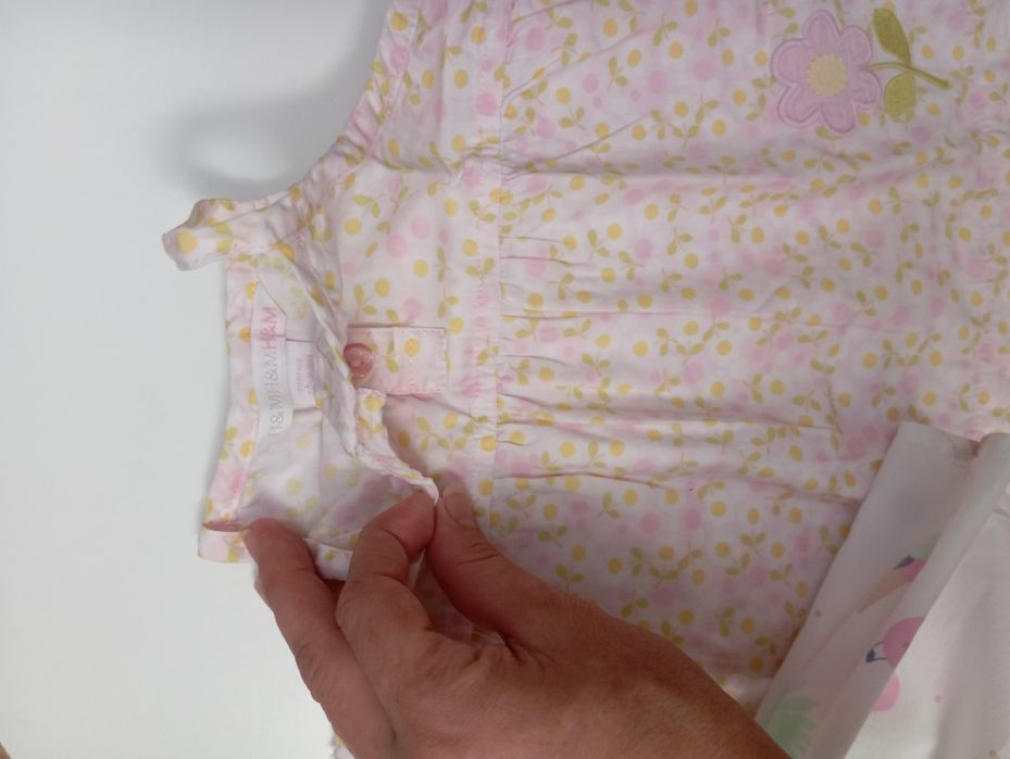 Komplet sukienek 56 dla dziewczynki