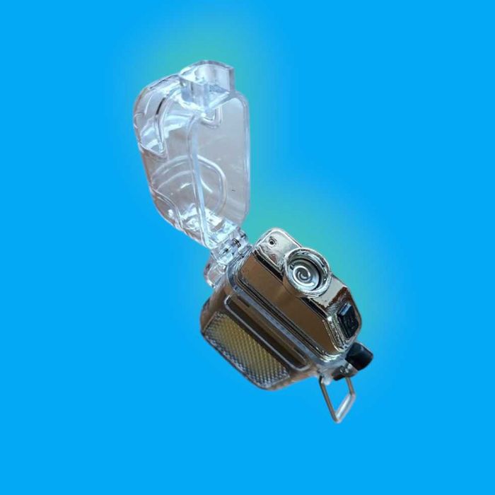 Сувенир подарок Запальничка спіральна led Ліхтарик від USB