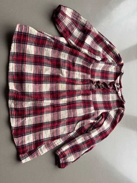 Миле плаття/платтячко/сукня в клітинку на дівчинку 2-3 р. від H&M