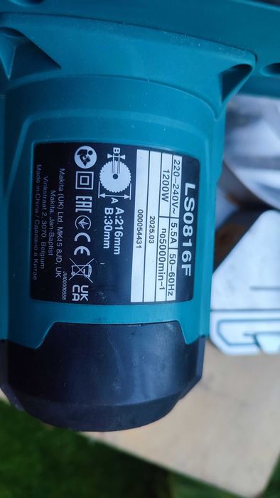 Ukośnica piła makita LS0816F stan idealny 216mm