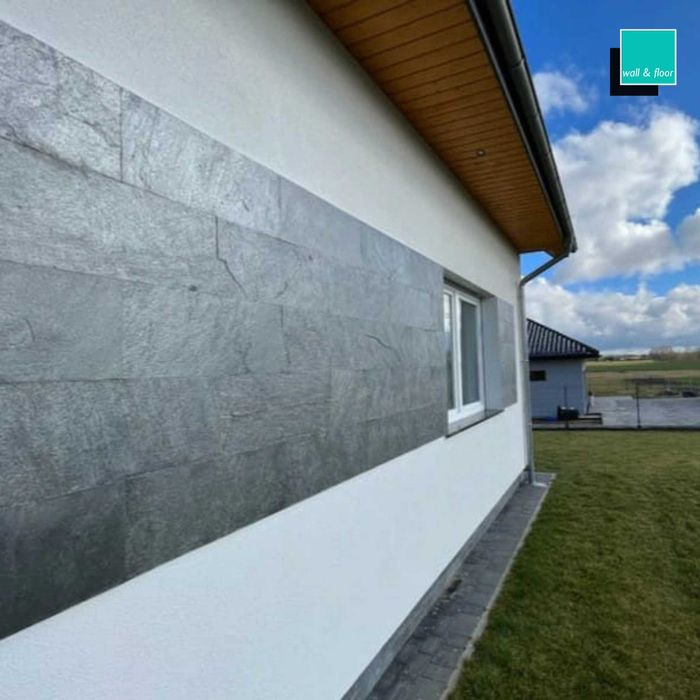 Kamień Kwarcytowy Silver Grey 60x30- Elewacja, Ściana, Ozdoba HIT!