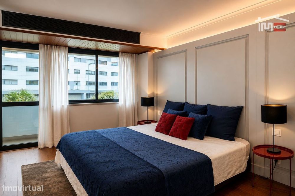 Apartamento T2 Parque das Nações - Varanda e Vista rio coz/equip