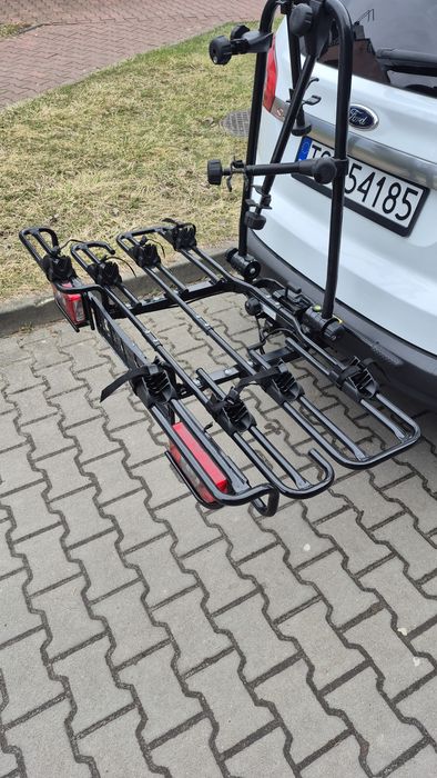 Bagażnik rowerowy na hak na 4 cztery rowery Mft Thule Atera Eufab uchwyt platforma thule ater