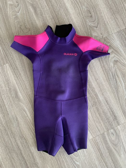 Fato Surf Short 1,5mm 4 anos Menina