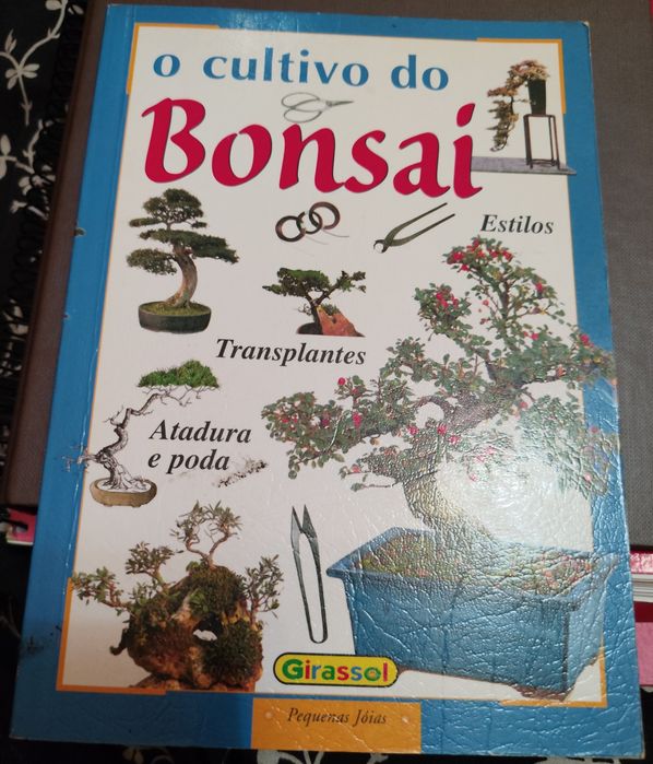 Livro "O Cultivo do Bonsai" (Coleção Pequenas Jóias - Ed. Girassol) – Como Novo!