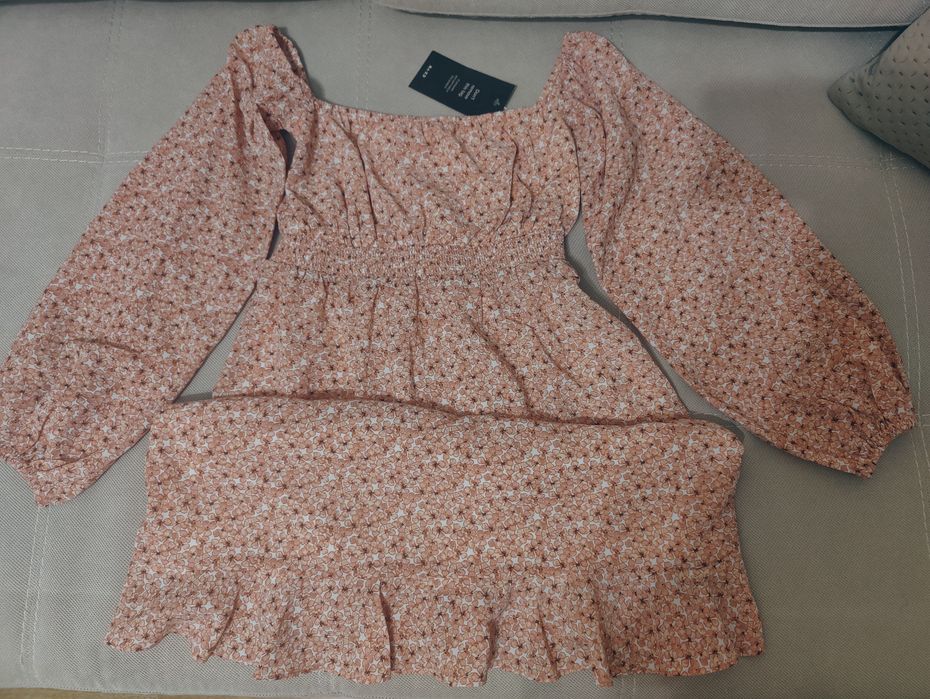 Літня сукня в квітковий принт, 32-34