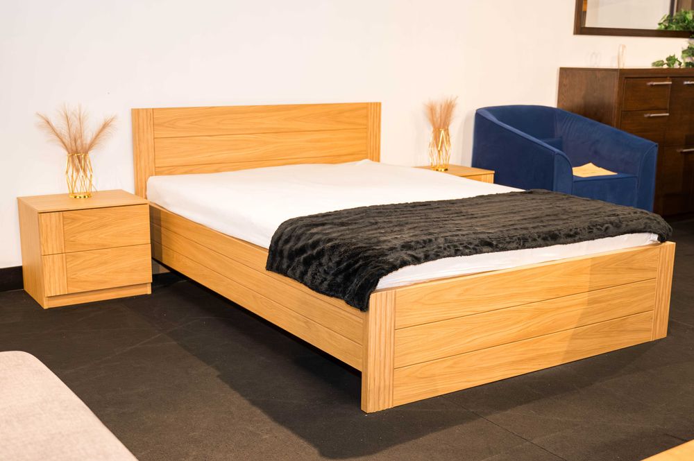 Zestaw Łóżko + 2 szafki nocne (50% TANIEJ)