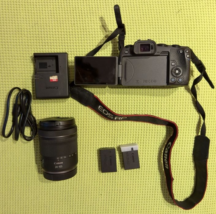 Canon EOS RP com objetiva Canon 24/105