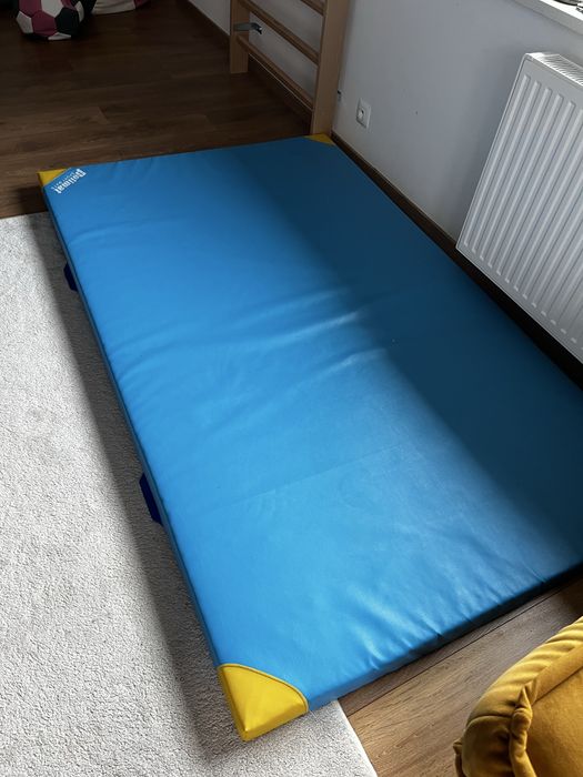 Materac gimnastyczny POLIMAT sportowy 200x120 5cm- Stan bdb!