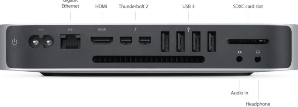 Mac mini Apple A1347 (2014) | i5 / i7 | 16GB | SSD | Гурт ФОП