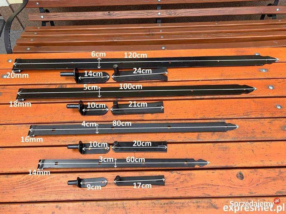 Zawias Toczony zwykły i z kulką FI 20 zawiasy toczone do furtki bramki