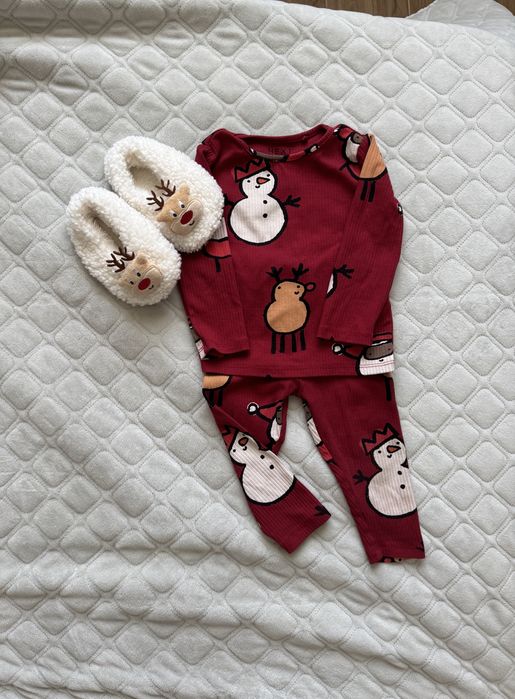 Костюм,набір в рубчик Next 80-86 см