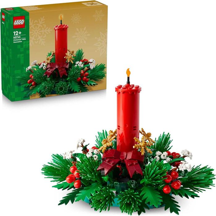 LEGO Iconic 40743 Świąteczna dekoracja stołu