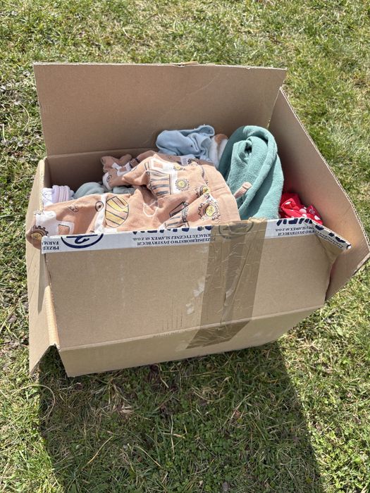 Karton ubranek 56-74 next, zara, cool , pepco