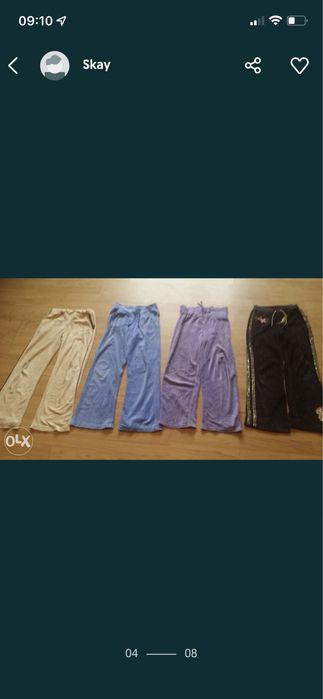 Paka zestaw gigant dla dziewczynki roz.134_14 par spodni _kurtka _buty