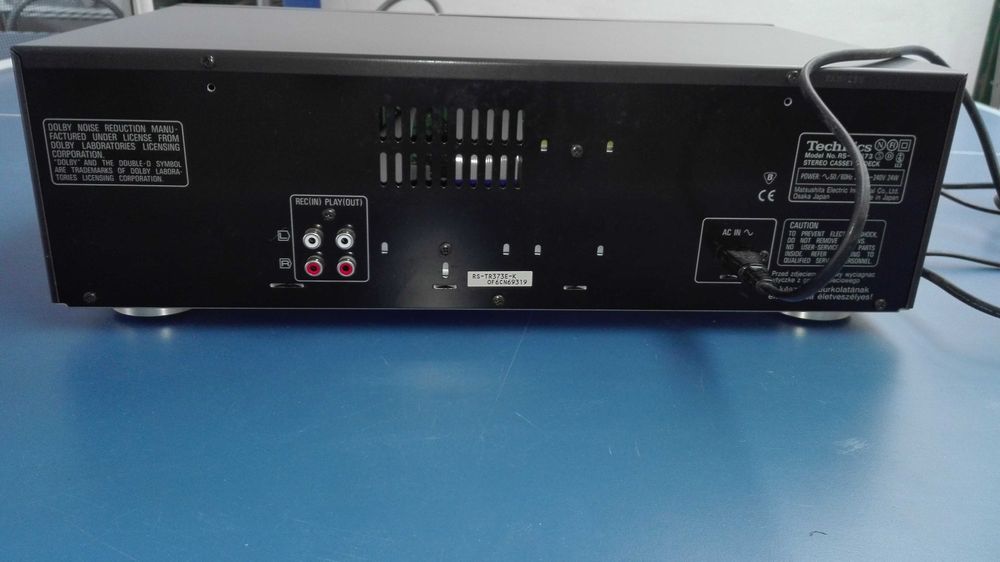 Technics RS-TR373 - Stereo Cassette Deck