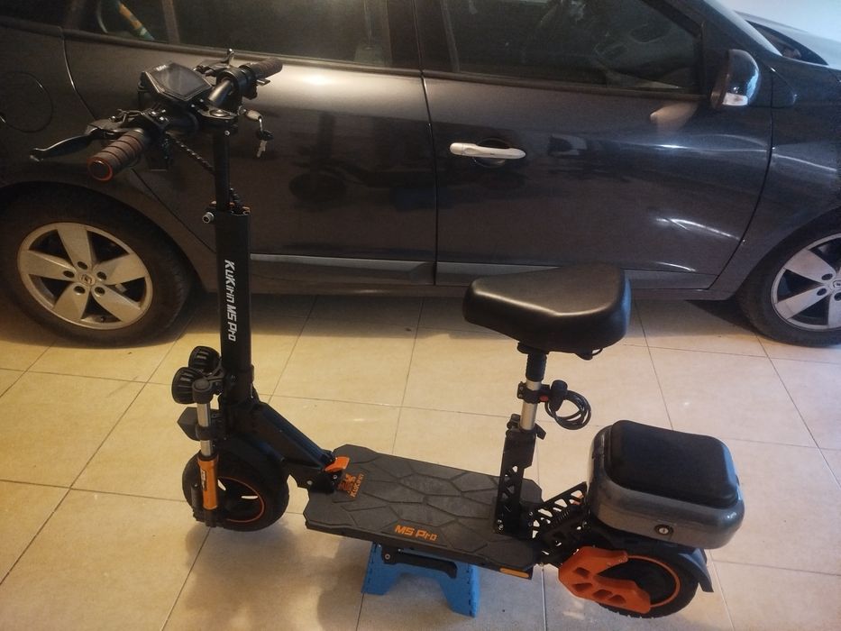 Kukirin M5 pro 1000w e por volta de 50km autonomia