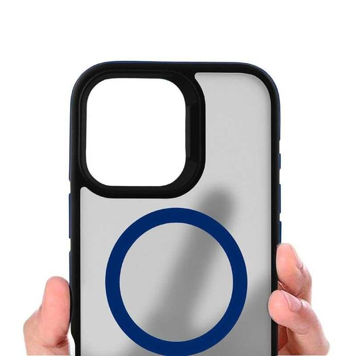Etui MAGARMOR do Apple iPhone 13 PRO MAX granatowy  MagSafe