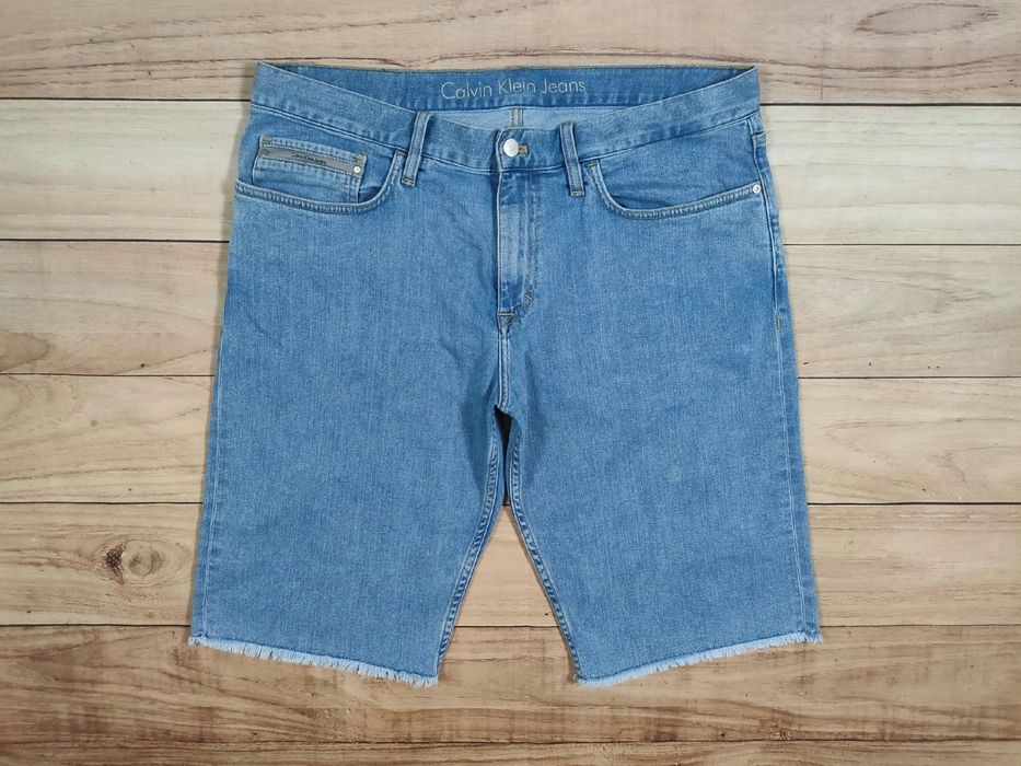 CALVIN KLEIN JEANS Spodenki Jeans Męskie r. 36