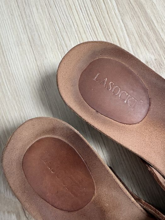 Klapki drewniaki lasocki