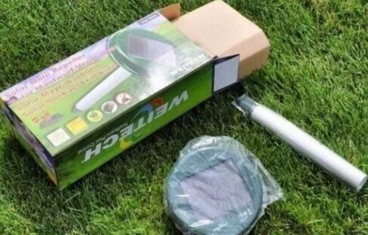 Захист від кротів: електронний відлякувач із потужною батареєю