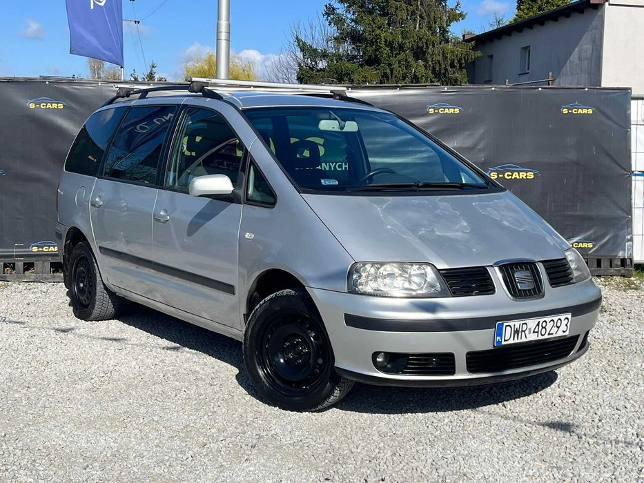 Seat Alhambra 1.9 TDI • AUTOMAT • 7-OSOBOWE • HAK • Zamiana
