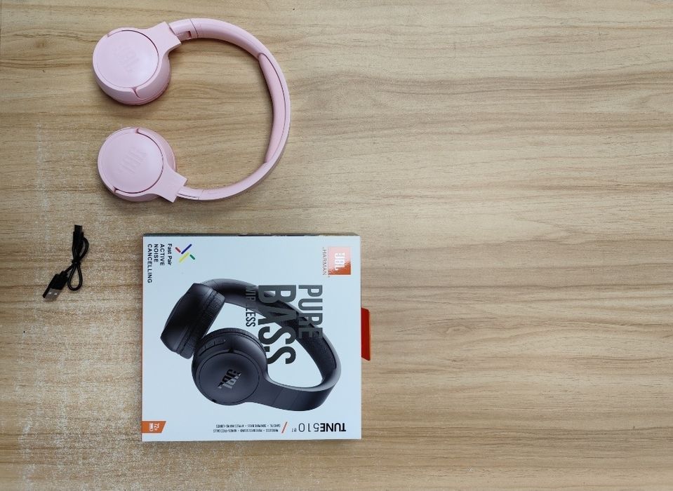 Fone JBL Tune 510BT Rosa – Novo – Bluetooth Sem Fio –