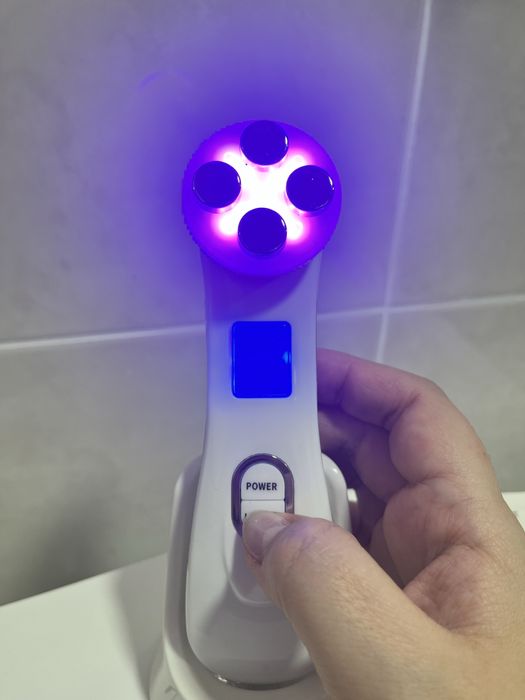 Мікротоковий масажер, ультрозвуковий мікроток зі світлотерапією