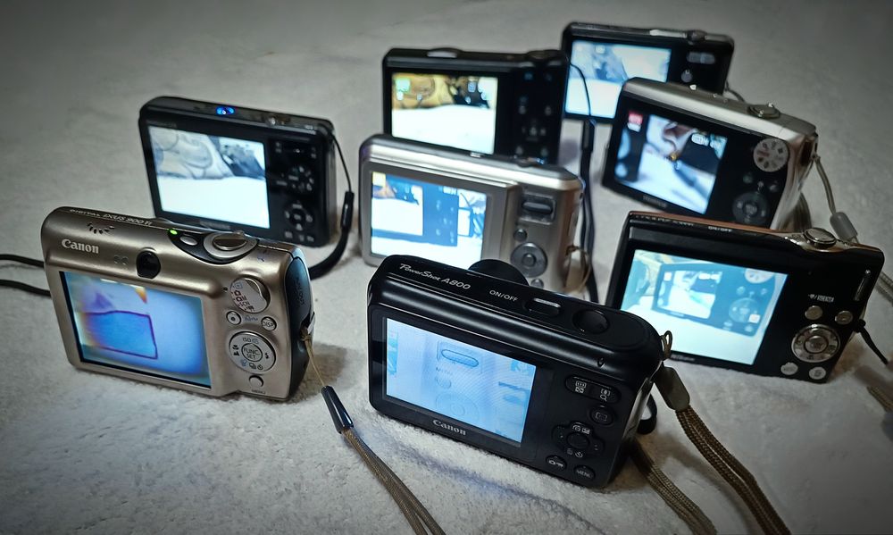 Лот цифровий фотоапарат Canon,Samsung,Pentax,Fujifilm,Lumix,Nikon