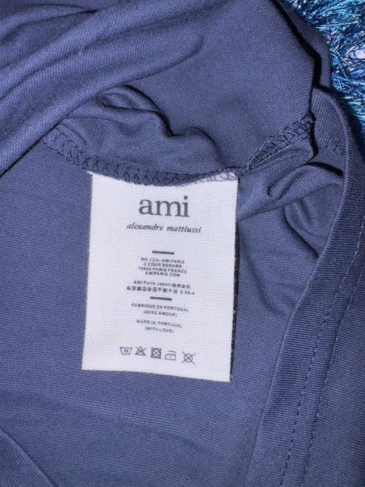 T-shirt AMI azul (M)