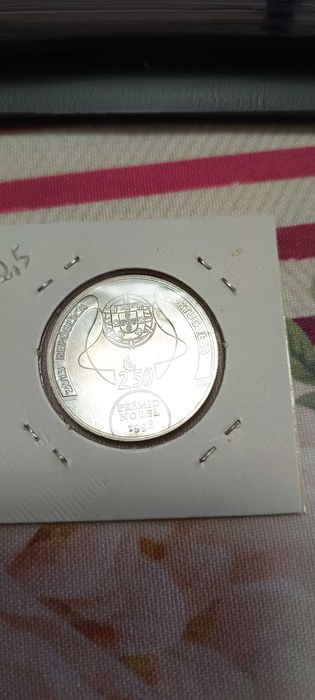 Moeda de 2,5 euros de Saramago