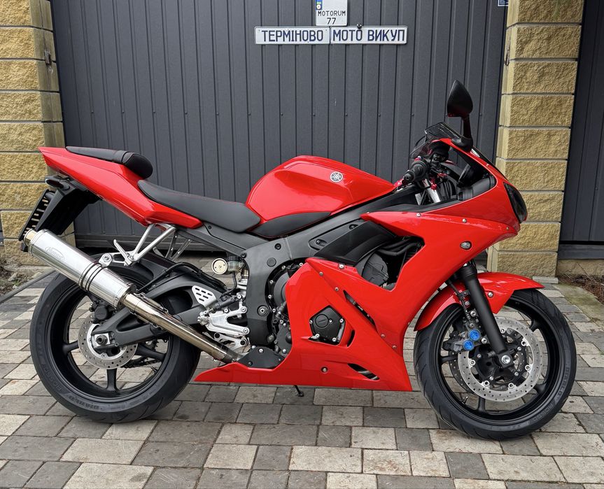 Yamaha R6 без пробігу по Україні обслужений доставка