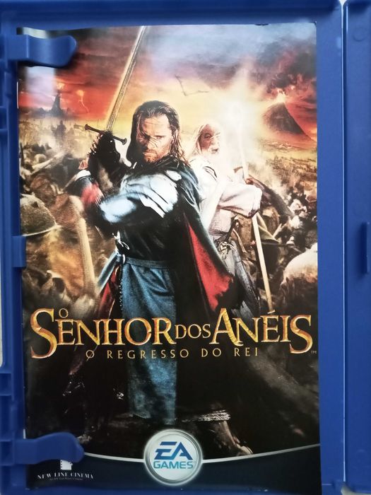 Jogo O Senhor dos Anéis para PS 2