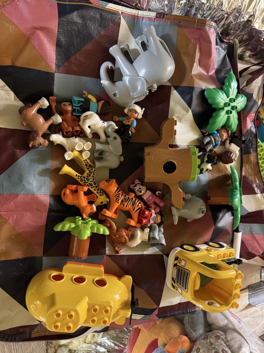 Duplo klocki oryginalne rozne zestawy okolo 6 kg