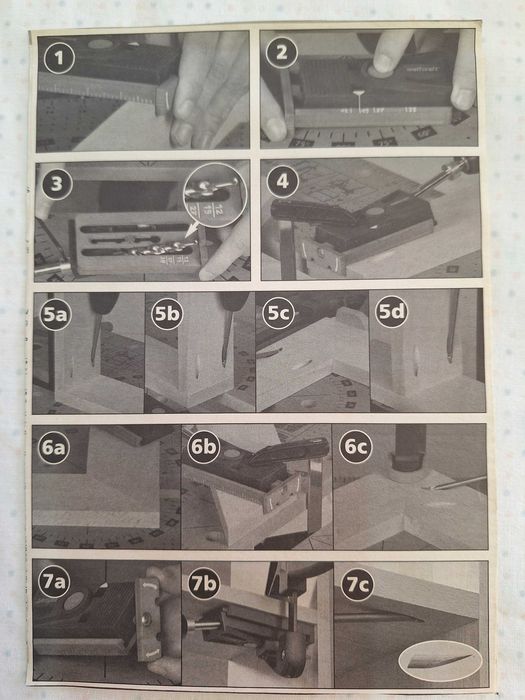 Kit para união de peças em madeira WOLFCRAFT