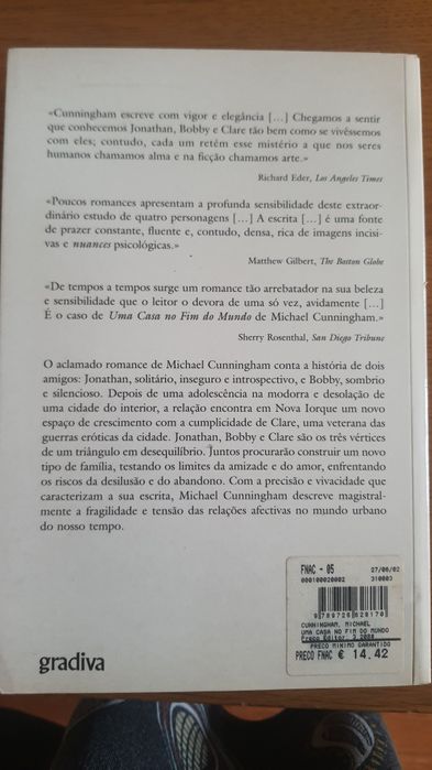 Michael cunningham- uma casa no fim do mundo