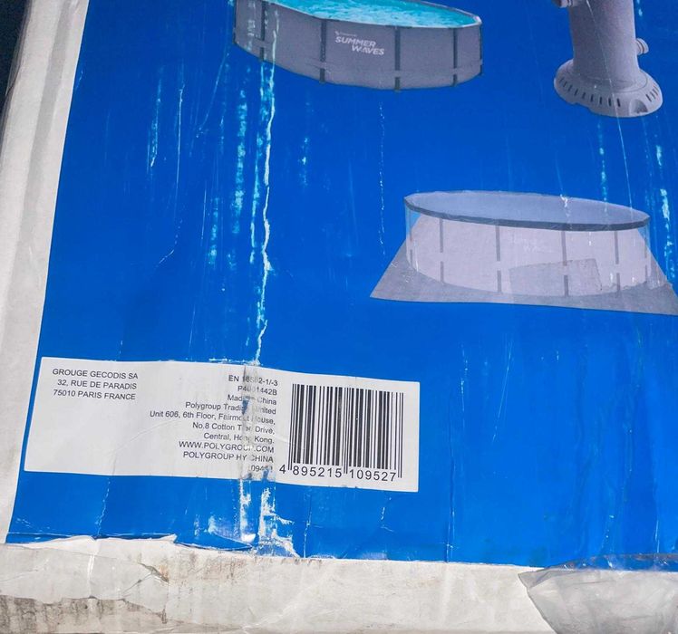 Piscina Tubular 4.27x1.07m