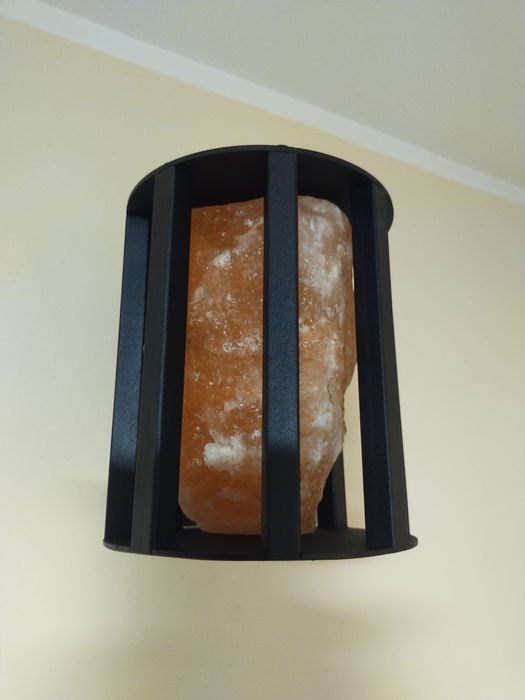 Lampa solna naścienna w stylu loft