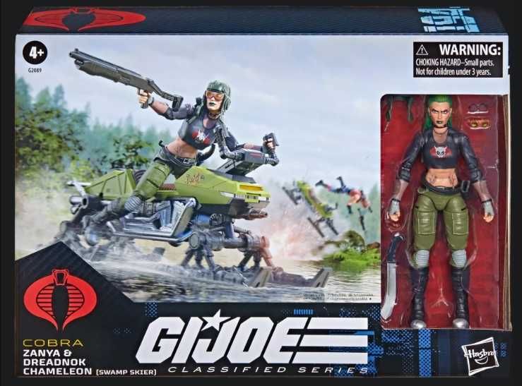 Gi Joe Classified  #194, Zanya Dreadnok Chameleon Swamp Skier Vehicle