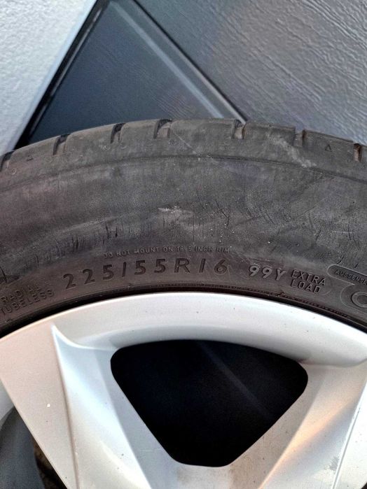 Koła Audi A4 A5 A6 Alufelgi opony letnie  Dunlop 225/55 R16